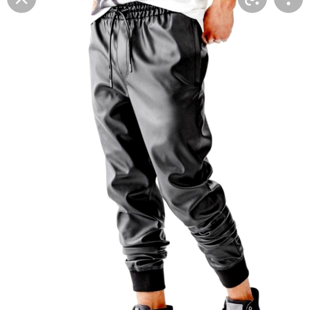 Guess leather jogger